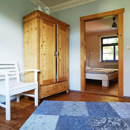 Charmantes Apartment Siebenschlaefer - Ferienwohnung Cafe 7 Weida Dış mekan fotoğraf