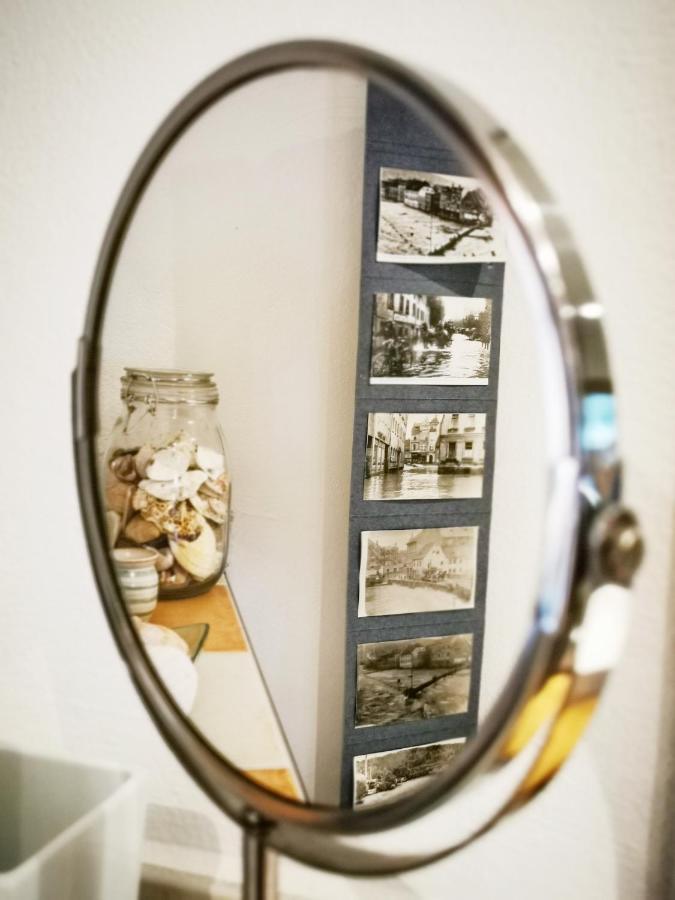 Charmantes Apartment Siebenschlaefer - Ferienwohnung Cafe 7 Weida Dış mekan fotoğraf